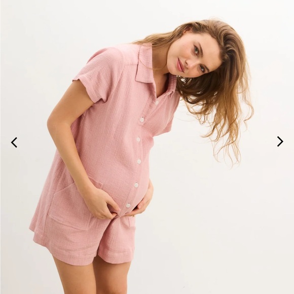 Hatch Blush Button-Up Top - Picture 2 of 4
